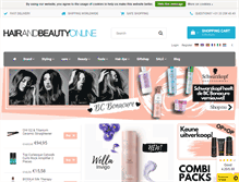 Tablet Screenshot of hairandbeautyonline.com